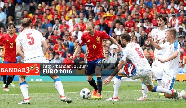 Andres Iniesta Spanyol Euro 2016